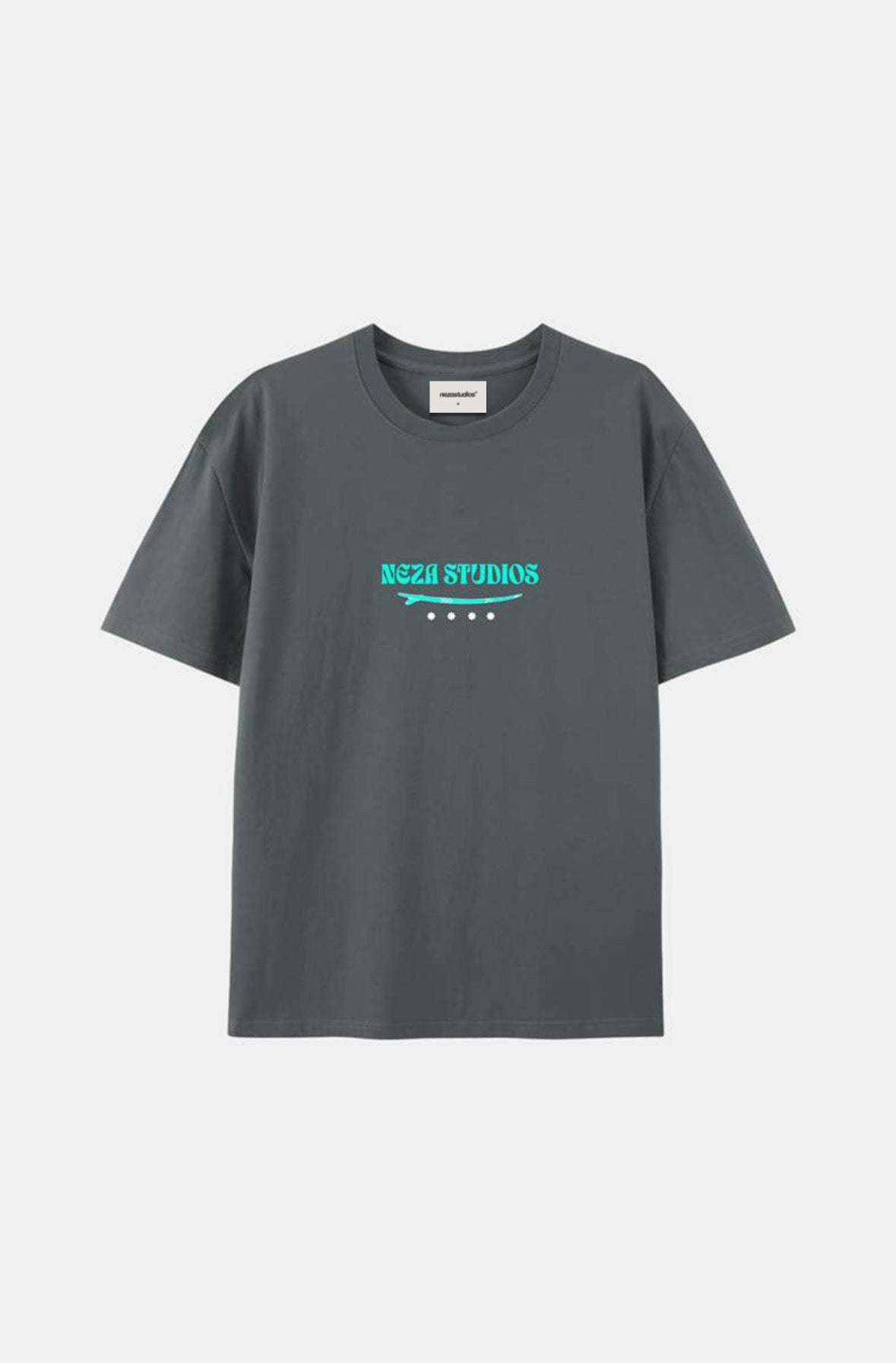 GREY SURF TEE