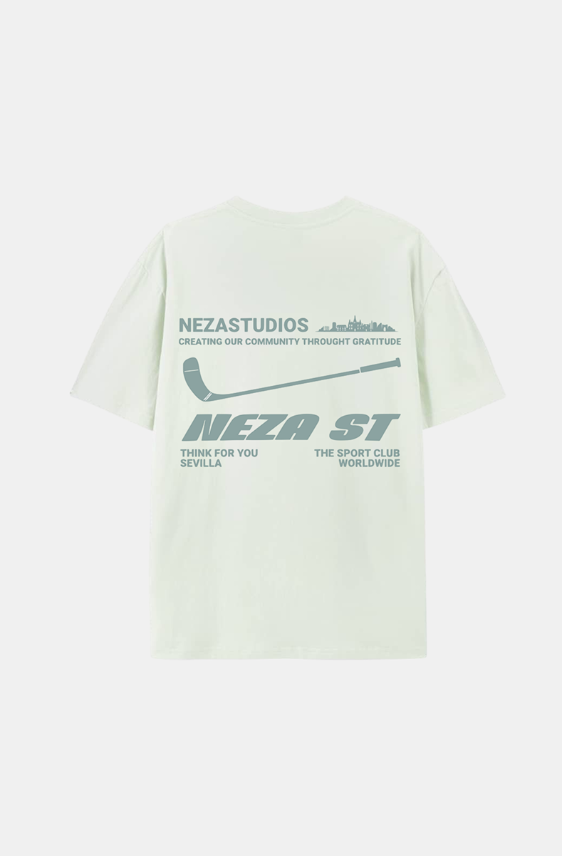 GREY HOCKEY TEE